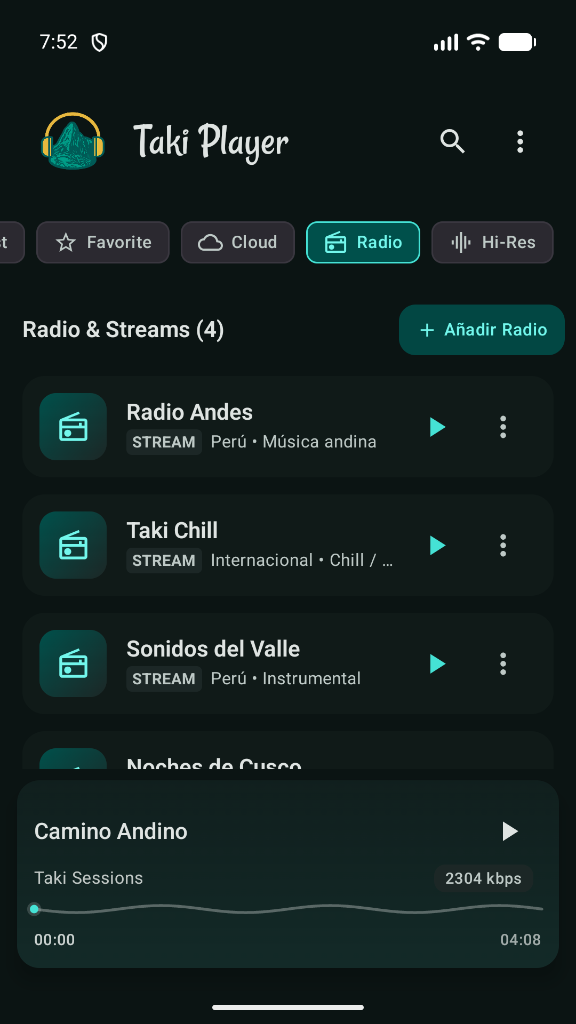 Emisoras de Radio y Streams
